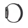 Decoded Silicone Magnetic Traction Strap Lite – Melna silikona siksniņa Apple pulkstenim