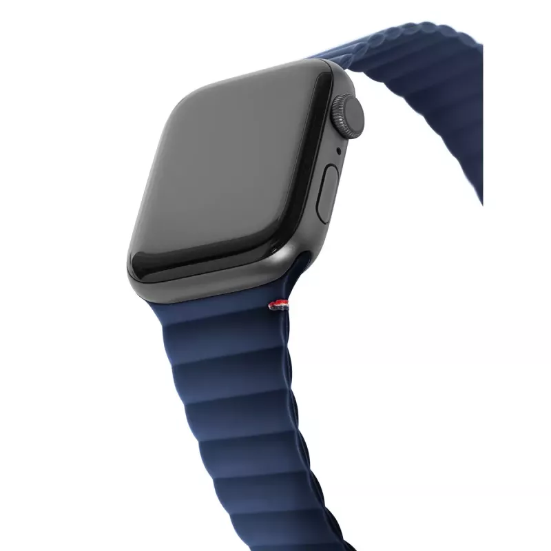 Decoded D21AWS44TS3SMNY Navy Silikona Magnētiska Siksniņa Apple Watch