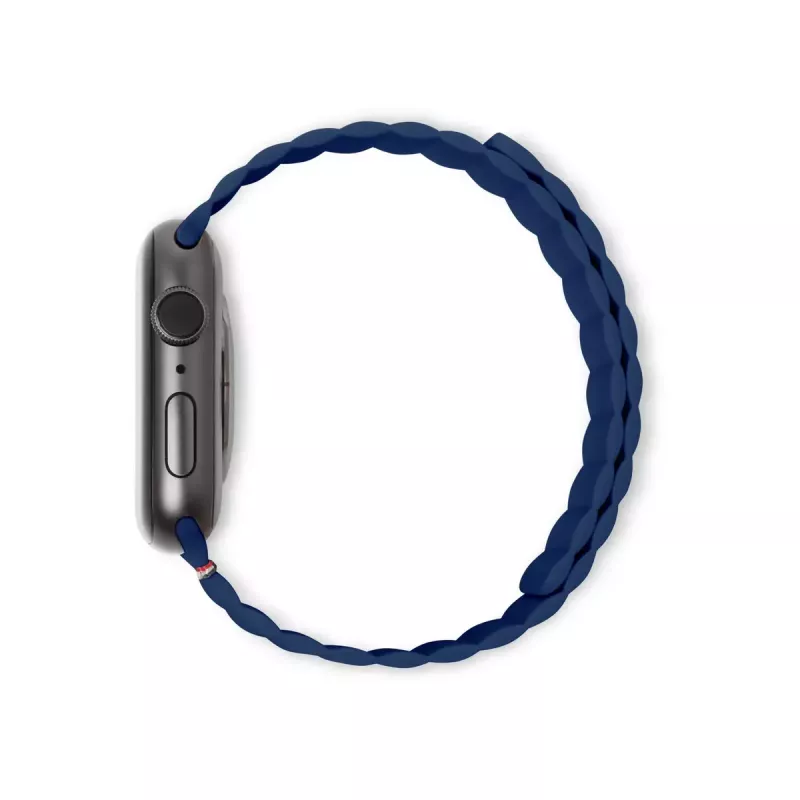 Decoded D21AWS44TS3SMNY Navy Silikona Magnētiska Siksniņa Apple Watch