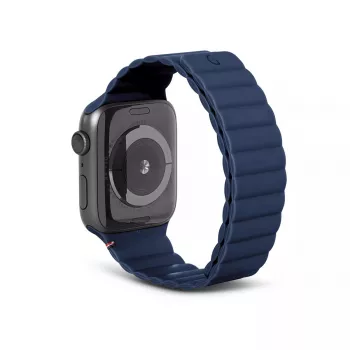 Decoded D21AWS44TS3SMNY Navy Silikona Magnētiska Siksniņa Apple Watch