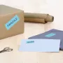 Pašlīmējošās printera etiķetes HERMA Krāsainās etiķetes A4 45,7x21,2 mm zilas