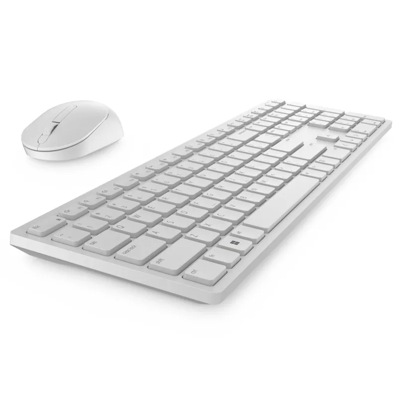 DELL Pro tastatūra un pele KM5221W - Pan-Nordic (QWERTY) - Balta