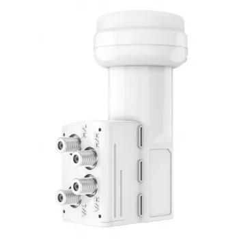 Hama 00205376 LNB pārveidotājs 10.7 - 12.75 GHz Balts