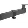 Manhattan pilnas kustības sienas stiprinājums TV un monitoriem, 32-55 collām, VESA 100x100-400x400mm, līdz 30kg, melns