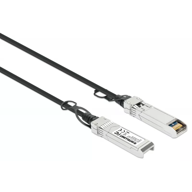 Intellinet 2m 10G SFP+ Pasīvais Tiešā Pievienojuma Vara Twinax Kabelis 30AWG HP saderīgs