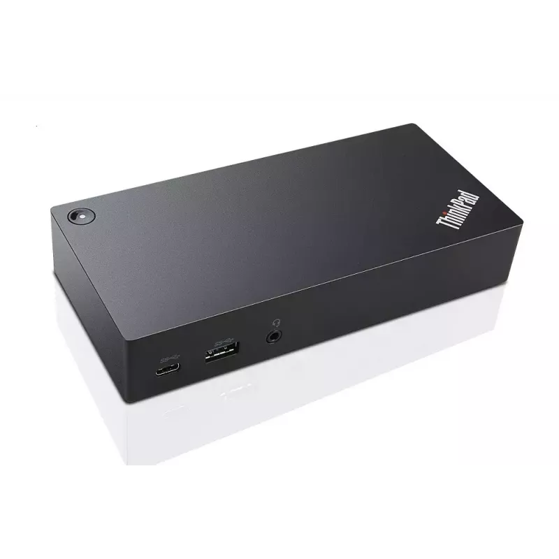 Lenovo 40A90090EU dokstacija/portu replikators Vadu USB 3.2 Gen 1 (3.1 Gen 1) Type-C Melns