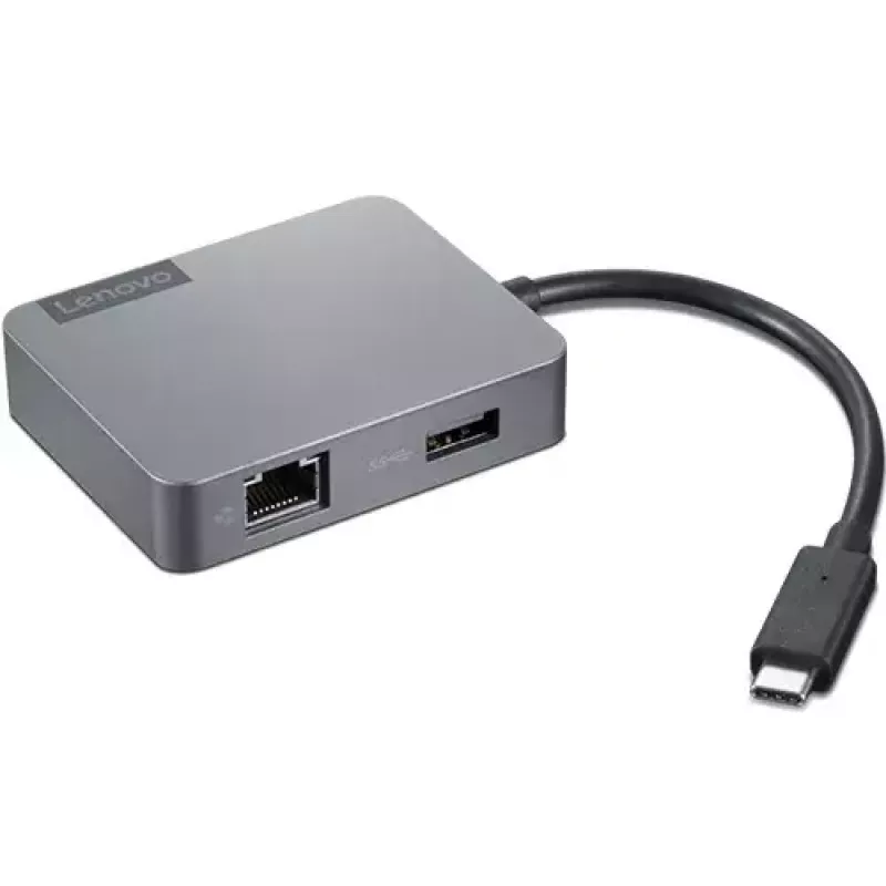 Lenovo USB-C Travel Hub Gen2 – kompakts USB 2.0 Type-C daudzportu adapteris