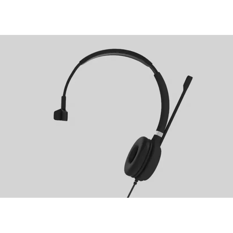Yealink UH36 Mono vadu austiņas ar mikrofonu, USB Type-A, melns/sudrabs
