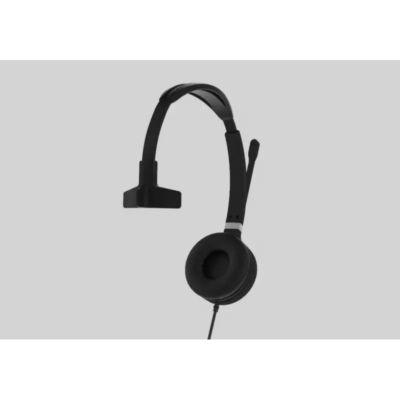 Yealink UH36 Mono vadu austiņas ar mikrofonu, USB Type-A, melns/sudrabs
