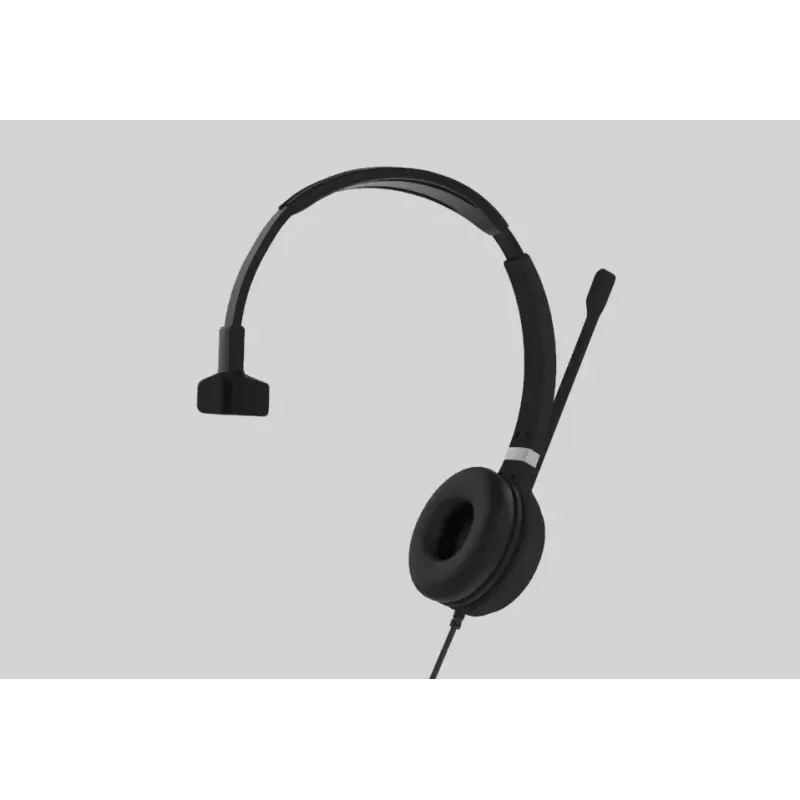 Yealink UH36 Mono vadu austiņas ar mikrofonu, USB Type-A, melns/sudrabs