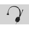 Yealink UH36 Mono vadu austiņas ar mikrofonu, USB Type-A, melns/sudrabs