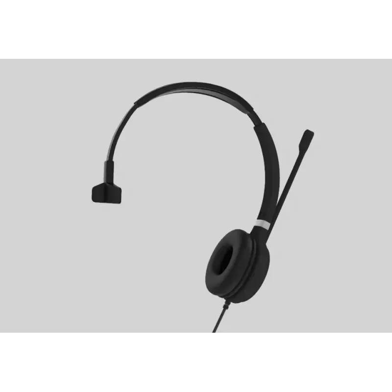 Yealink UH36 Mono vadu austiņas ar mikrofonu, USB Type-A, melns/sudrabs