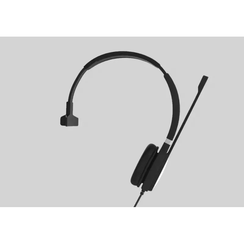 Yealink UH36 Mono vadu austiņas ar mikrofonu, USB Type-A, melns/sudrabs