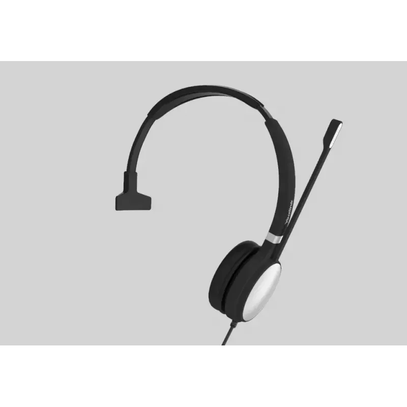 Yealink UH36 Mono vadu austiņas ar mikrofonu, USB Type-A, melns/sudrabs
