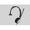 Yealink UH36 Mono vadu austiņas ar mikrofonu, USB Type-A, melns/sudrabs