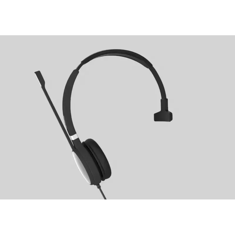 Yealink UH36 Mono vadu austiņas ar mikrofonu, USB Type-A, melns/sudrabs