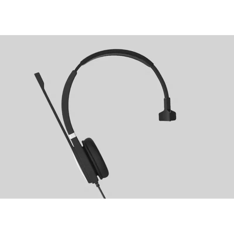 Yealink UH36 Mono vadu austiņas ar mikrofonu, USB Type-A, melns/sudrabs