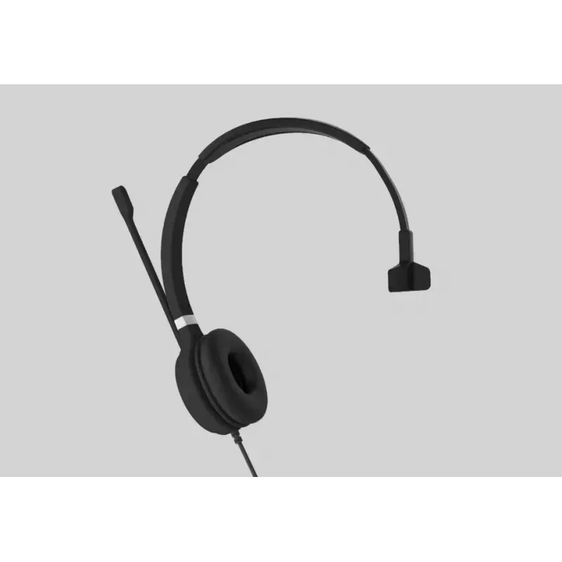 Yealink UH36 Mono vadu austiņas ar mikrofonu, USB Type-A, melns/sudrabs