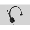 Yealink UH36 Mono vadu austiņas ar mikrofonu, USB Type-A, melns/sudrabs