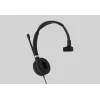 Yealink UH36 Mono vadu austiņas ar mikrofonu, USB Type-A, melns/sudrabs