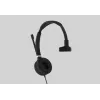 Yealink UH36 Mono vadu austiņas ar mikrofonu, USB Type-A, melns/sudrabs