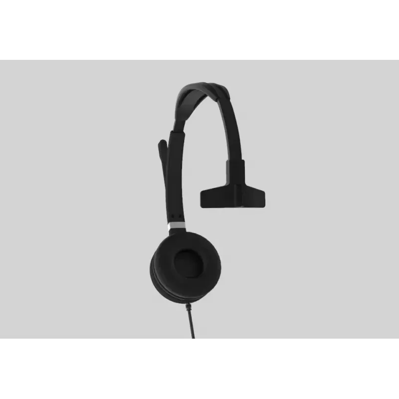 Yealink UH36 Mono vadu austiņas ar mikrofonu, USB Type-A, melns/sudrabs