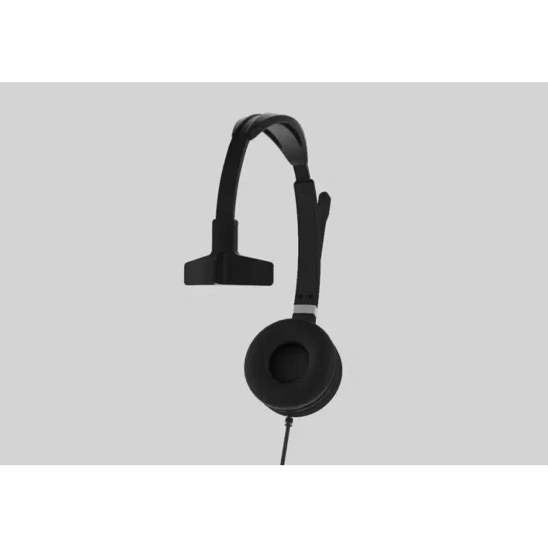 Yealink UH36 Mono vadu austiņas ar mikrofonu, USB Type-A, melns/sudrabs