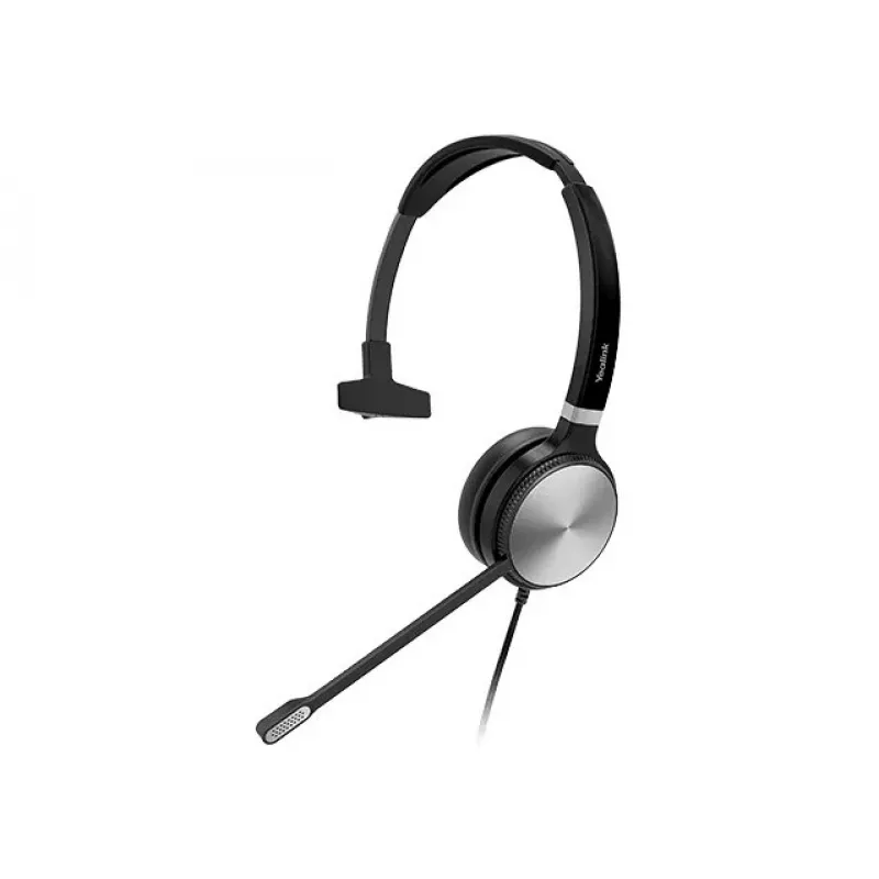 Yealink UH36 Mono vadu austiņas ar mikrofonu, USB Type-A, melns/sudrabs