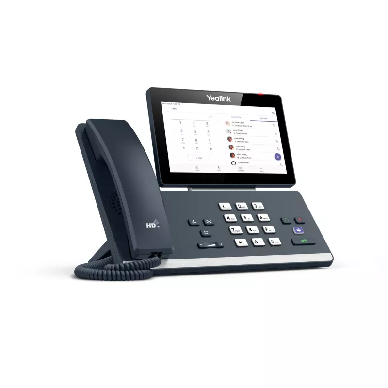 Yealink MP58 Microsoft Teams Edition IP telefons, pelēks, vadu klausule, darbvirsmas, Android, Microsoft Teams