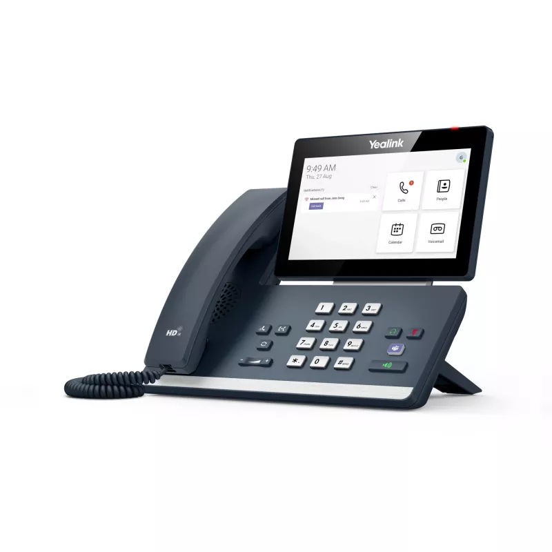 Yealink MP58 Microsoft Teams Edition IP telefons, pelēks, vadu klausule, darbvirsmas, Android, Microsoft Teams