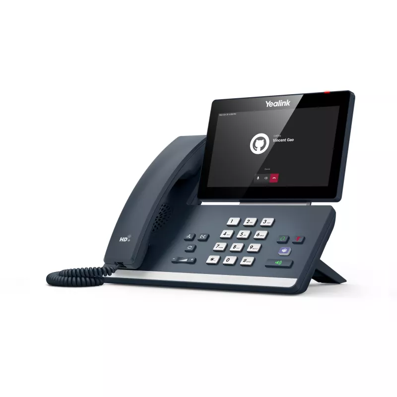 Yealink MP58 Microsoft Teams Edition IP telefons, pelēks, vadu klausule, darbvirsmas, Android, Microsoft Teams