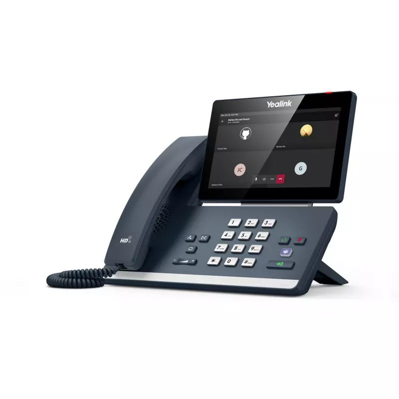Yealink MP58 Microsoft Teams Edition IP telefons, pelēks, vadu klausule, darbvirsmas, Android, Microsoft Teams