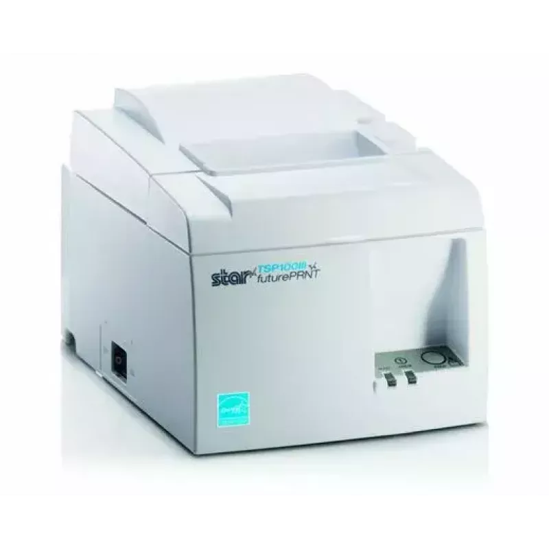 Termoprinteris čekiem Star Micronics TSP143IIIBI2 203 dpi, iebūvēts griezējs, balts