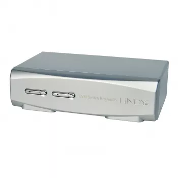 Lindy 2 Portu KVM Slēdzis Pro USB 2.0, DisplayPort 1.2 ar TTU