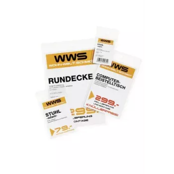 Durable 229719 A6 caurspīdīgais dokumentu kabatiņš 105 x 148 mm, 100 gab.