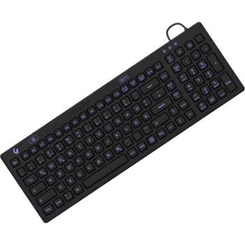KeySonic KSK-6031INEL-B (DE) industriālā tastatūra USB QWERTZ melna