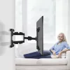 Hama TV sienas kronšteins, grozāms, izvelkams, garā roka, 165 cm (65 inch), līdz 25 kg