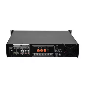 Audio pastiprinātājs Omnitronic MPZ-350.6 ELA, 19 inch, melns