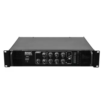 Audio pastiprinātājs Omnitronic MPZ-350.6 ELA, 19 inch, melns