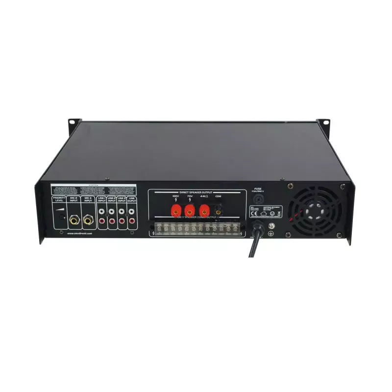Audio pastiprinātājs Omnitronic 80709791 Performance/stage Melns