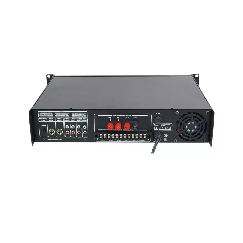 Audio pastiprinātājs Omnitronic 80709781 Performance/stage Melns