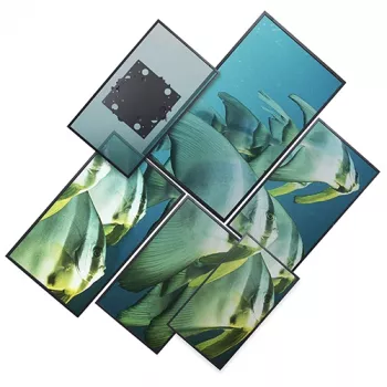 Chief Freestyle Rotation Adapter, ierīces plāksne, melna, 24.9 kg, 400 x 400 mm, 90 - 360°, 0 - 90°