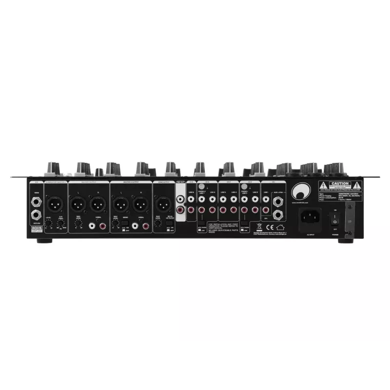 Mikseris Omnitronic CM-5300 5 kanāli 20 - 20000 Hz Melns