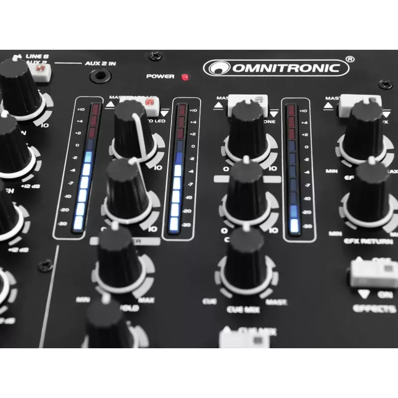 Mikseris Omnitronic CM-5300 5 kanāli 20 - 20000 Hz Melns