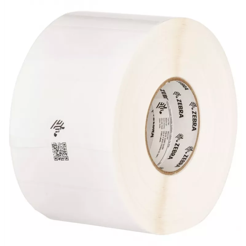 Zebra Poly E 3100T Baltas pašlīmējošas printera etiķetes