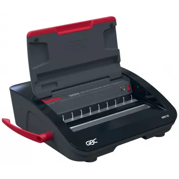 GBC WireBind® WB15E Elektriskā iesiešanas iekārta, Vadu iesiešanas iekārta, Elektriska, 125 lapas, Melna, Sarkana