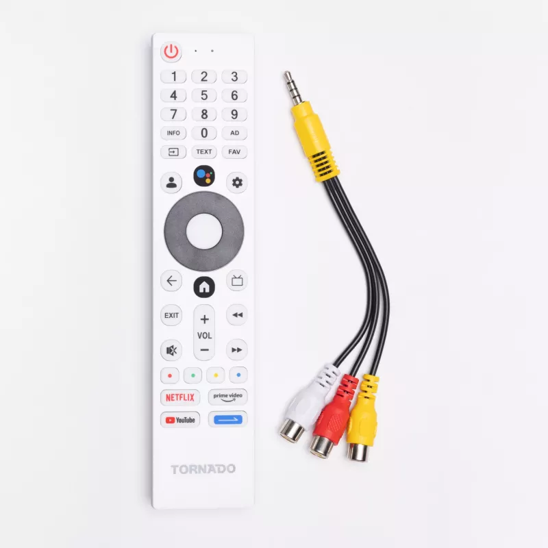 TORNADO 65UA3400X 65 collu Google TV ar 4K UHD un HDR10