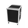 Flight case Roadinger 3010982C Saplāksnis Melns 28.7 kg