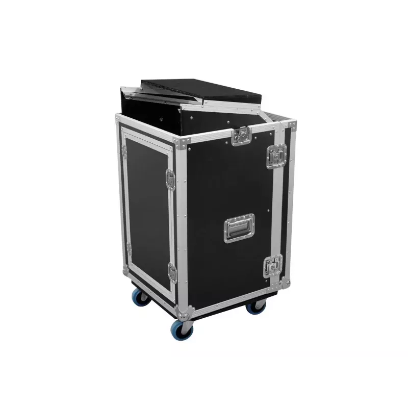 Flight case Roadinger 3011000P Saplāksnis Melns 35.4 kg