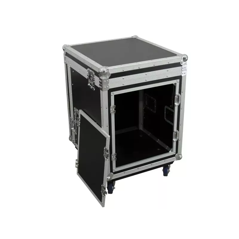 Flight case Roadinger 3010999N Saplāksnis Melns Sudrabs 27.4 kg